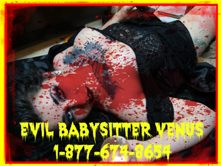 babysitter phone sex evil bloody